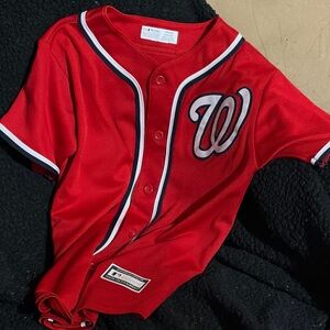 Youth Washington Nationals Baseball Jersey